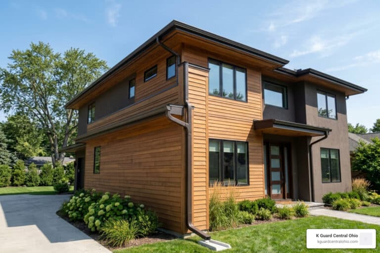 new gutters on a residential home - what do new gutters cost